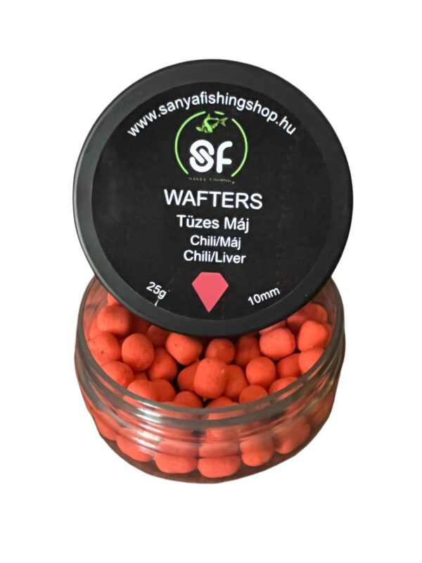 Tüzes Máj Chili/Máj wafters 10 mm (dumbell)
