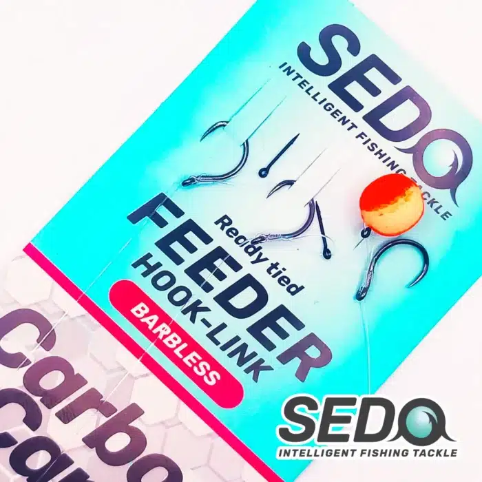 Carbon Carp Crystal Monofil Feeder rig Barbless – Szakáll Nélküli Feeder előke - Image 8