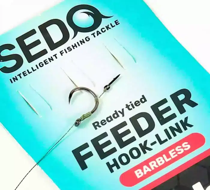 Carbon Carp Feeder Barbless- előkötött Szakáll nélküli Feeder előke - Image 5