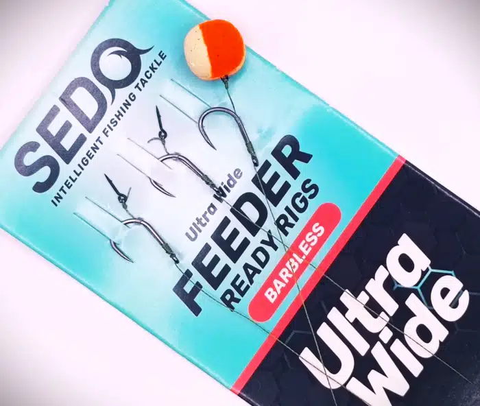 Ultra Wide Barbless Feeder – Előkötött Szakáll Nélküli Feeder Előke - Image 6