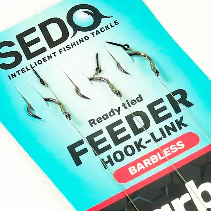 Carbon Carp Feeder Barbless- előkötött Szakáll nélküli Feeder előke - Image 4